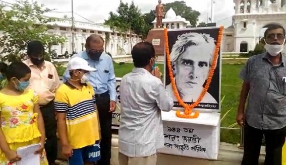 Sarat Chandra Chattapadhyaya's birth anniversary observed Sarat Chandra Chattapadhyaya's birth anniversary observed